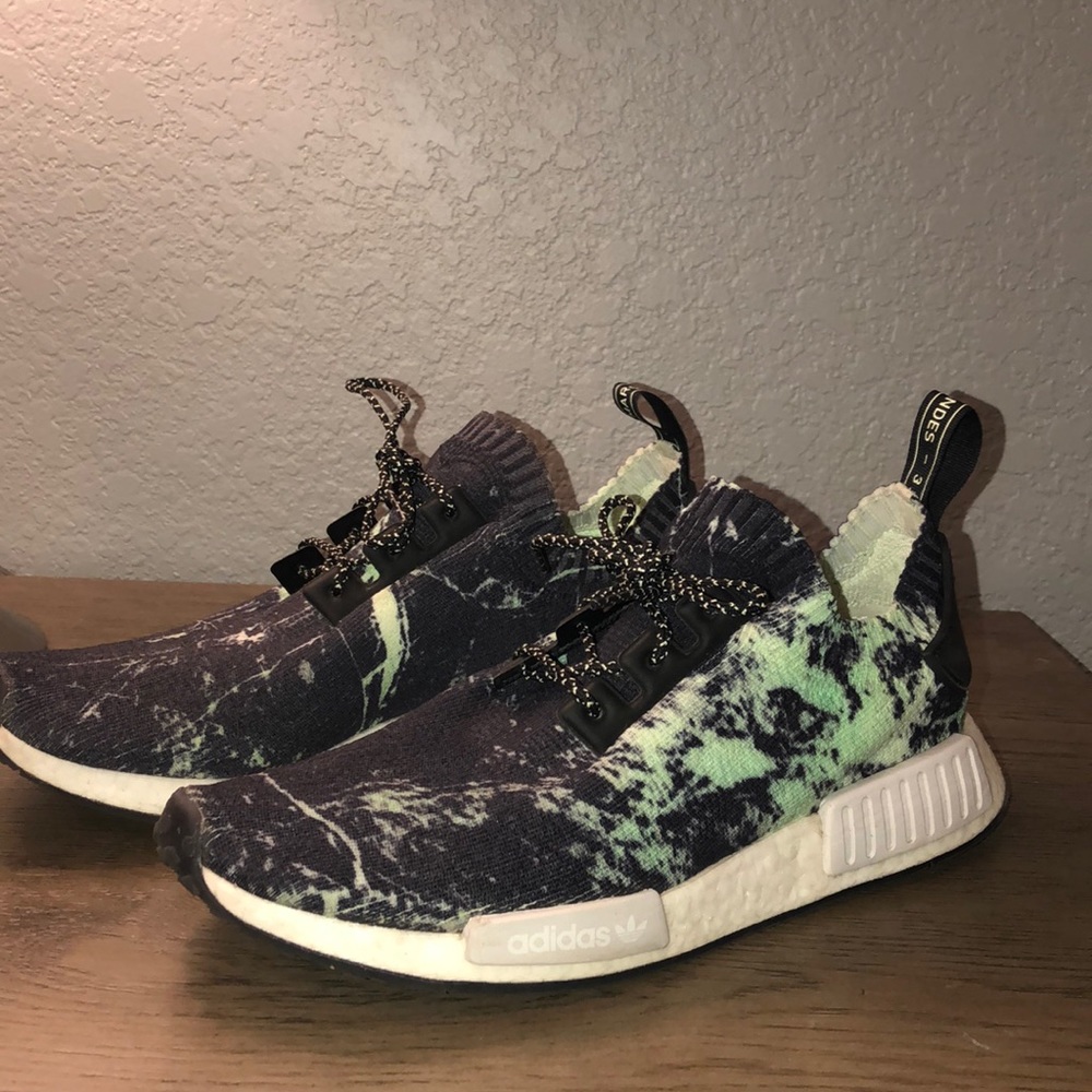 Adidas NMD camo black green